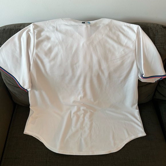 Nike Miami Marlins 2020 Baseball MLB White Jersey Men’s Size: XL - Picture 6 of 7